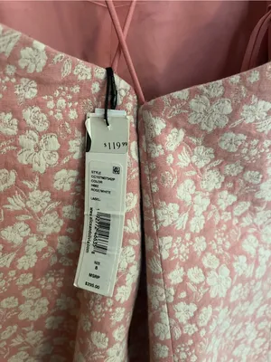 Alice + Olivia Rose and White Floral Slip Dress thumbnail 6