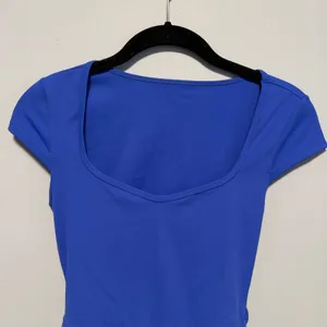 Halara SoftlyZero Airy U Neck Cap Sleeve Cool Touch Yoga Jumpsuit-Easy Peezy XS thumbnail 2
