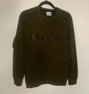Columbia Green Crewneck Sweatshirt Size Small thumbnail 1