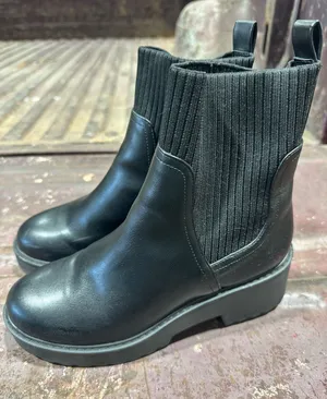Black Booties Size 9.5 thumbnail 1