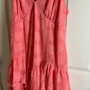 Women's Triangle Cup Tiered Mini Skater Dress - Wild Fable Pink Size large thumbnail 4