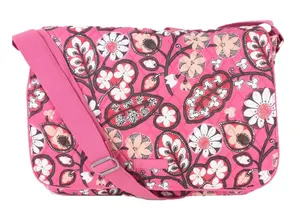 Vera Bradley Laptop Messenger Bag, Blush Pink- like new thumbnail 1