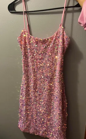 Hoco Dress Pink Size XS thumbnail 1