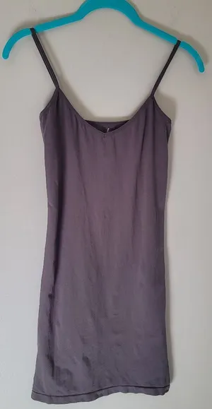 Free People Intimately Gray Slip Dress thumbnail 1