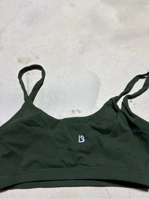 Buff bunny collection Women's Dark Green sports bra medium thumbnail 5