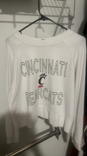 Concepts Sport Cincinnati Bearcats crewneck thumbnail 2