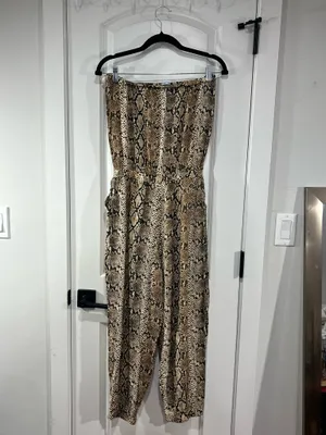 Blue Island snake skin Jumpsuit thumbnail 2