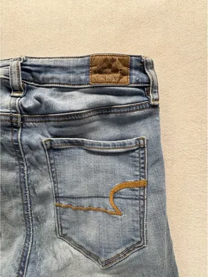 American Eagle Super Stretch Women’s Skinny Jeans Size 2 Light Wash thumbnail 10