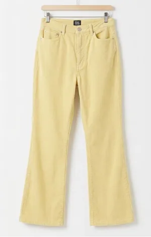 BDG Urban Outfitters Butter‎ Yellow Corduroy Mom High-Rise Pants Size 28 thumbnail 1