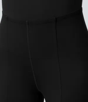 Halara Flex High Waisted Tummy Control Work Pants Black 7/8 Adjustable Hem Small NWT thumbnail 5