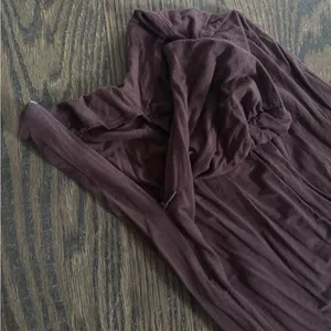 SHEIN brown cinched waist maxi skirt thumbnail 6