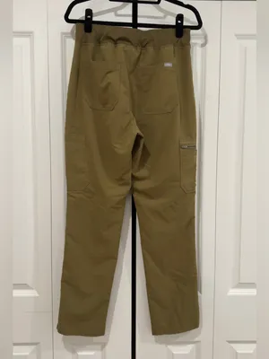 Women’s FIGS Martini Olive Yola HR Scrub Pants thumbnail 3