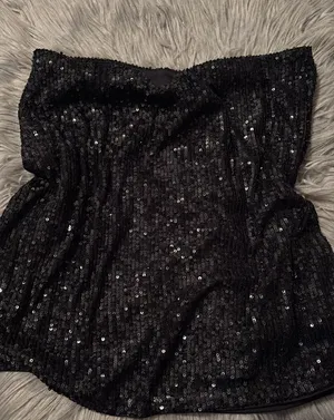 Sparkle skirt Black thumbnail 1