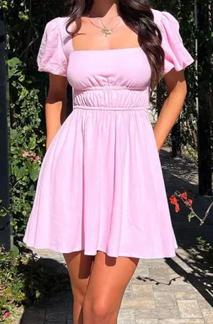 Thats So Fetch Whitney Dress Pink Size 4 thumbnail 1