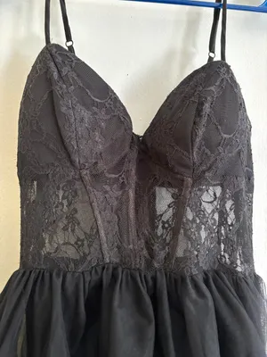 Windsor Black Tulle Dress thumbnail 4