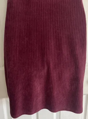 No Bo Maroon Button Front Dress L 11-13 thumbnail 9