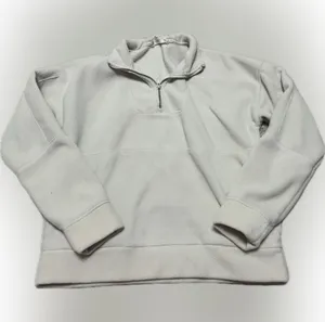 Hippie‎ Rose Cream Quarter-Zip Fleece Pullover thumbnail 1