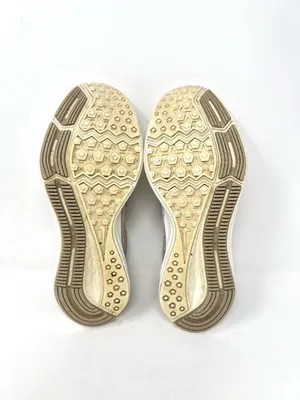 Nike Downshifter 8 Running Shoes Beige Taupe Metallic Gold Mesh Size 7.5 thumbnail 7