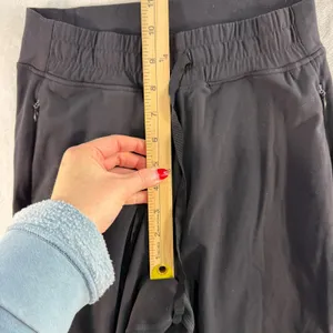 Buffbunny Womens Small Joggers Pants Athletic‎ Tapered Zipper Pockets Black Soft thumbnail 10