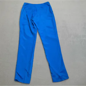 Zara Dress Pants Linen Viscose Blend Womens 30x30 Blue Business Casual Trousers thumbnail 2