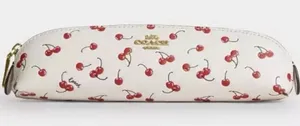 coach Pencil Case With Cherry Print cfa45 thumbnail 1