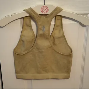 Free People Movement Free Throw Crop Tank in Citrus thumbnail 4