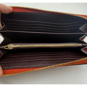 Coach Wallet Mango Pebbled Leather Zip Around Wristlet Strap‎ Clutch thumbnail 3