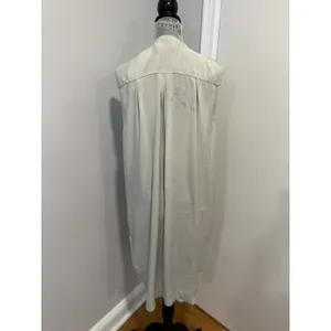 Free People Sz: S We The Free Lightweight Sleeveless Button Front Dress Pockets thumbnail 2
