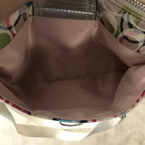 Coach Signature C Poppy Multi-Colored Swingpack Purse Crossbody Bag thumbnail 6