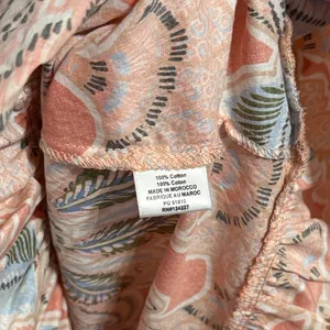 MISA LA Dana Mae Tiered Floral Open Back Maxi Dress Boho Resort Maximalist thumbnail 6