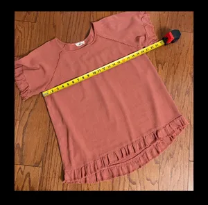 Entro oversized burnt Orange blouse - Size Medium thumbnail 7