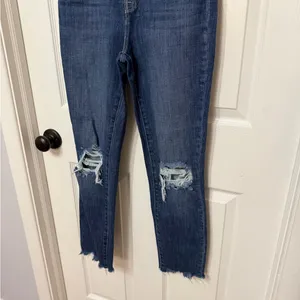 L’AGENCE distressed knee jeans size 25‎ thumbnail 3