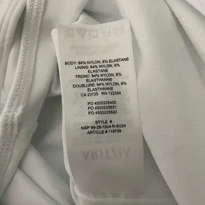 Aritzia Babaton Contour Squareneck Long Sleeve Bodysuit - White thumbnail 13