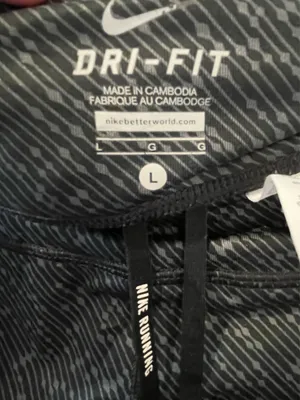 Nike Running Dri-Fit Capri Athletic Leggings Size Large  thumbnail 5