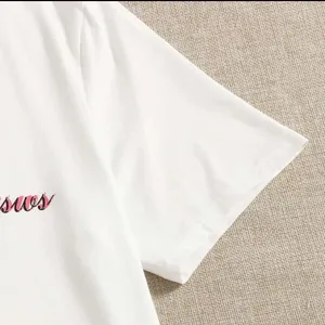 SHEIN Slogan And Stripe Print Pajama Set thumbnail 5