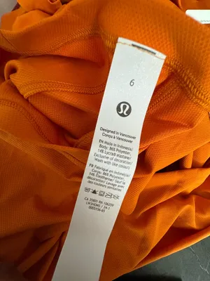 NWT LULULEMON - Roasted Orange Muscle Love Long Sleeve - $68 - 6 thumbnail 3