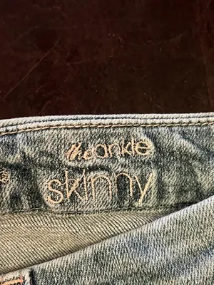 7 For All Mankind Jeans Womens 30 Medium Wash Blue Ankle Skinny Stretch Denim thumbnail 8