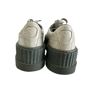 Puma X Fenty Rihanna Pointy Creeper Patent 36627002 DoveGray Women's Size 6 thumbnail 4