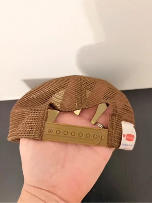 MOTHER The 10-4 Strokes Trucker Hat Anthropologie Brown Dug Out * thumbnail 3