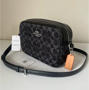 Coach Jamie Camera Bag In Signature Denim thumbnail 1