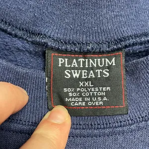 Vintage 90s Y2K Crewneck Platinum Sweats sweatshirt American Proud USA XXL thumbnail 3