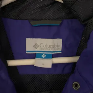 Columbia Purple/Pink Zip Up Windbreaker Material Jacket thumbnail 7
