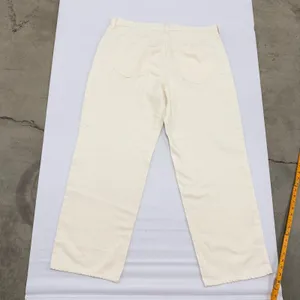 Universal Thread 90s Baggy Mid Rise Relaxed Jeans Cream Off White Size 16 Reg thumbnail 6