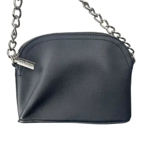 Steve Madden Bmaggie Black Faux Leather Dome Chain Crossbody Hand Shoulder Bag thumbnail 7