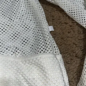 Lululemon Relaxed Fit Mesh Jacket‎ White 8 thumbnail 7