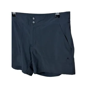 LL Bean Womens Black Active Hiking Shorts UPF 50+ Size 4 thumbnail 2