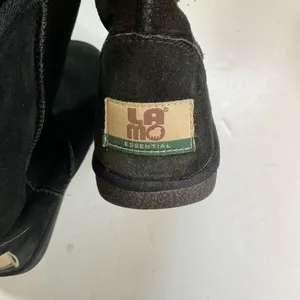 Lamo‎ Black Suede Mid-Calf Boots Size 6 thumbnail 6
