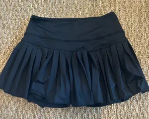 Elegant Black Skater Skirt thumbnail 1