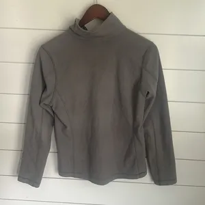 Patagonia Women’s Gray Micro Fleece Quarter Zip Gray Jacket size Small 🦋 thumbnail 5
