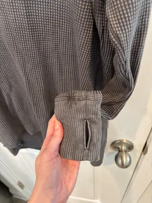 Aerie Waffle Knit Long Sleeve thumbnail 4